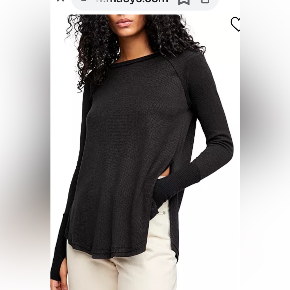Free people we the free snowy thermal pre loved